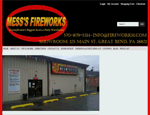 Tablet Screenshot of fireworks1.com